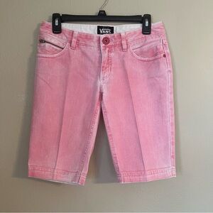 Vans Women's Faded Pink Jean Shorts